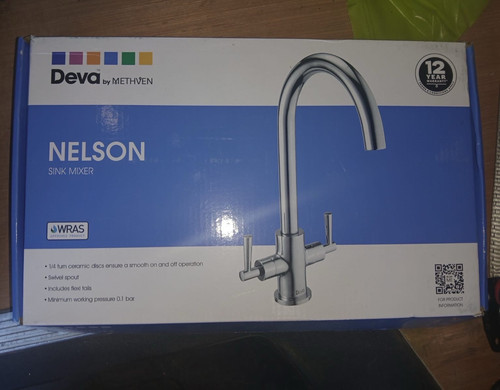 Deva nelson chrome kitchen - chrome,