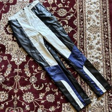 PVC Pu Blue Black And White