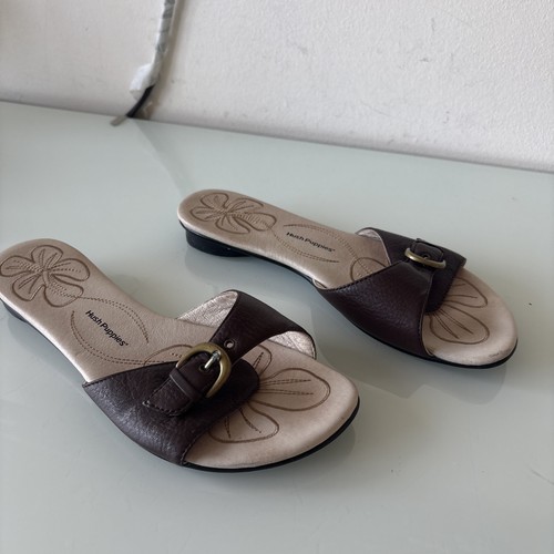 Hush puppies leather mule - hush,