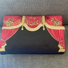 Rare Lulu Guiness "Red Curtain