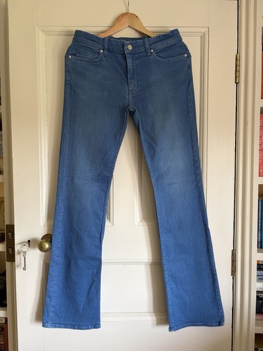 Mih blue straight leg jeans - mih,