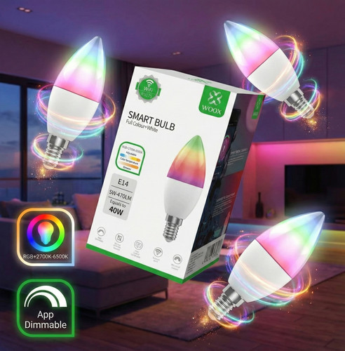Smart e14 candle light - candle,