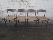 Set Of 4 Danish Teak