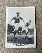 Signed Stanley Matthews Print
