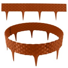 Lawn edging rattan look - lawn,