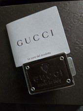 Gucci Leather Metal Money Clip