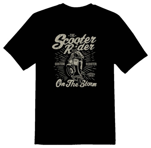 Scooter rider the - scooter,
