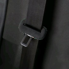1x Car Interior Accessories Car Seat Belt Buckle Clip Cover Protector Case Suede
