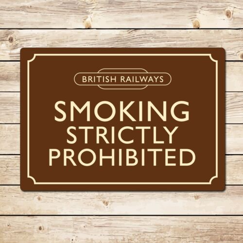 British railway smoking - british, no
