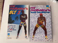 Mr motivator x2 VHS VIDEO