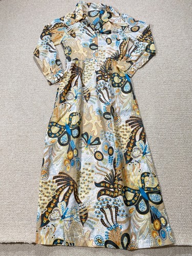 Vintage 70s maxi dress womens - vintage,