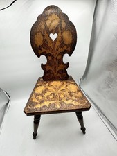 Antique German Brettstuhl