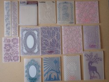Job lot of 15 embossing