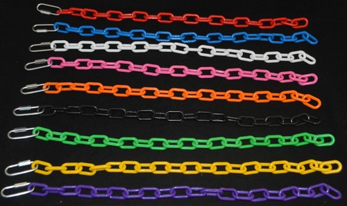 Goat collars plastic chain - collars,