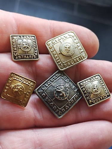Scottish highland buttons - scottish,