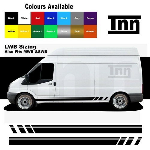 For ford transit stickers - transit, lwb