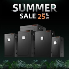 Spider Farmer Indoor Grow Tent Mylar 1680D Oxford Green Room Hydroponic Plants