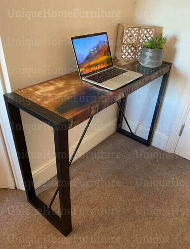 Industrial writing desk - writing,