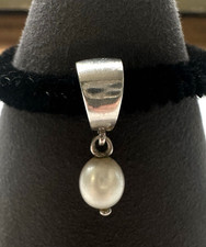 Love Links Faux Pearl Drop