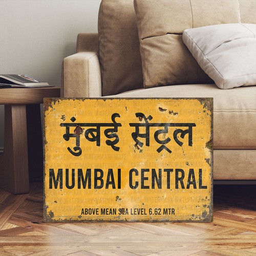 Vintage style indian mumbai - ,