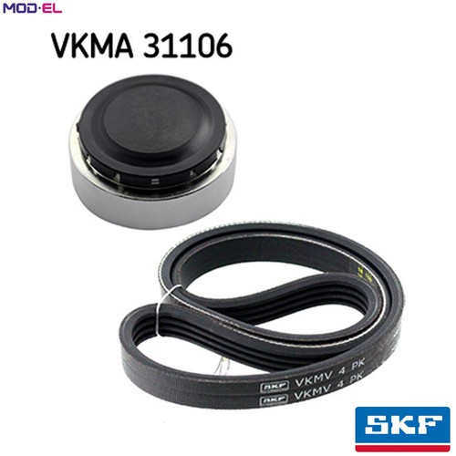 Vribbed belt set vkma 31106 - vribbed,