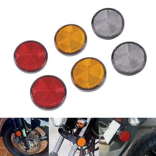Inch round reflectors - reflectors, bolt