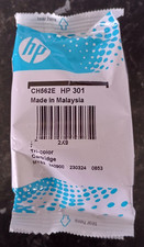 Genuine HP301 Tri-color Ink Cartridge (CH562E) - Opened Not Used - Expired
