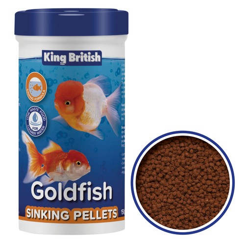 Goldfish sinking pellets king - goldfish,