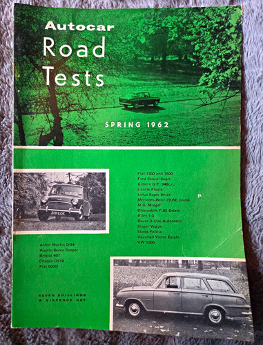 Autocar road tests magazine - road,