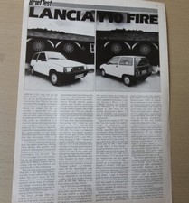 Original 1985 lancia y10 - y10, fire