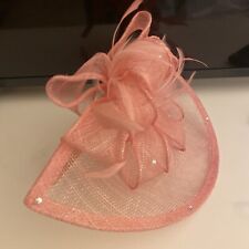 Ladies Fascinator Dusky Pink