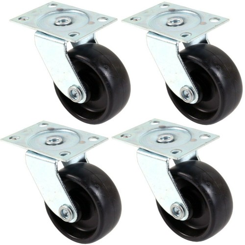 Nylon swivel castor wheels - 4,