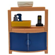 Playmobil furniture brown/blue