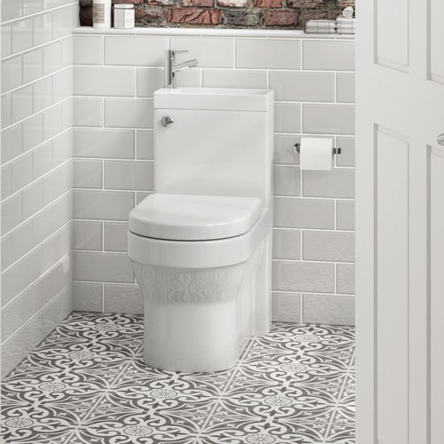 Toilet basin combo 1 - basin,