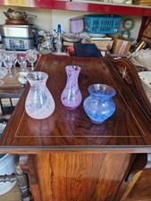 3 Caithness Glass Vases In