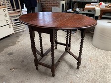 Oval Wooden Dining Table
