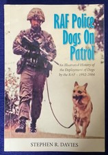 RAF POLICE DOGS ON PATROL - An