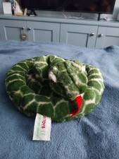 Ark Toys Soft Plush Rattle Snake Vintage