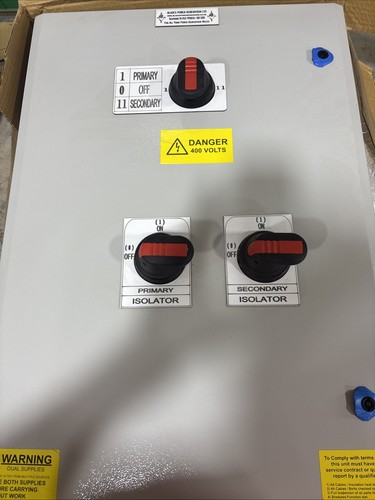 Generator manual changeover - manual,