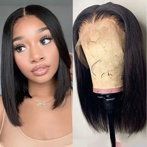 Straight bob wig human - wig, hair
