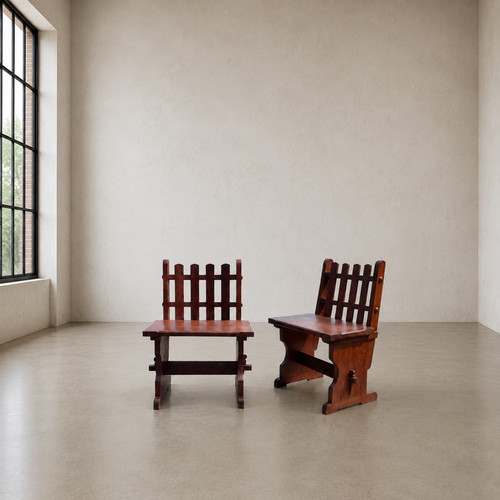 Pair handcrafted solid - handcrafted,