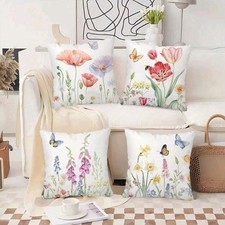 Beautiful Set x 4 Floral Print