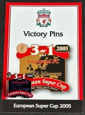 LIVERPOOL Victory Pins 2005