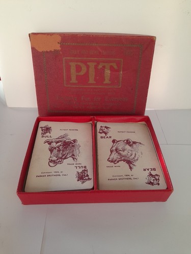 Vintage pit card game - pit, by
