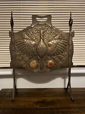 antique Hand Forged fire screen