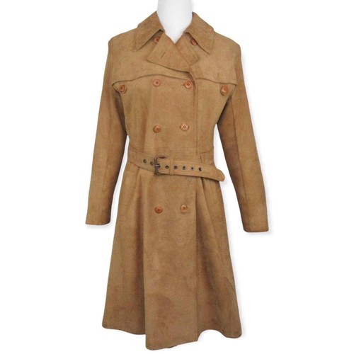 Vintage suede tan leathers - tan,