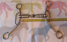 5" Abbey Cherry Roller Jointed American Gag Horse Bit.
