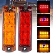 Amber Red LED Side Marker
