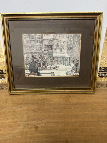 Vintage anton pieck framed - anton,