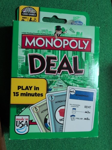 Monopoly deal card game new - card,